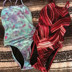 2 Speedo Endurance Swimsuits